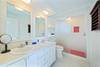 PRIVATE KING BATHROOM, DUAL VANITIES & SHOWER ONLY PRIVATE KING BATHROOM, DUAL VANITIES & SHOWER ONLY