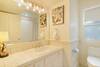 FULL HALL BATHROOM WITH SINGLE VANITY AND SHOWER/TUB COMBO FULL HALL BATHROOM WITH SINGLE VANITY AND SHOWER/TUB COMBO