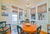 DINING ROOM COMFORTABLY SEATS SIX, OUTDOOR PORCHES ACCESS DINING ROOM COMFORTABLY SEATS SIX, OUTDOOR PORCHES ACCESS