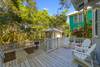 REAR DECK BY GRILL W/ADIRONDACK SEATING FOR 3 REAR DECK BY GRILL W/ADIRONDACK SEATING FOR 3