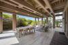 GENEROUS BACK PATIO WITH DINING FOR 6 AND GRILL GENEROUS BACK PATIO WITH DINING FOR 6 AND GRILL