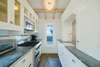 GUEST HOUSE - GALLEY KITCHEN WITH STAINLESS APPLIANCES AND GAS B