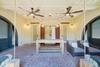 FRONT PORCH WITH BED SWINGS AND CEILING FANS FRONT PORCH WITH BED SWINGS AND CEILING FANS