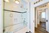 GUEST HOUSE - SHARED HALL FULL BATHROOM WITH MARBLE TUB/SHOWER