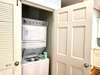 STACKABLE WASHER & DRYER IN KITCHEN CLOSET