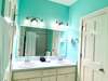 SHARED FULL BATHROOM, DUAL VANITIES
