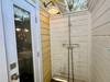 OUTDOOR ENCLOSED SHOWER OFF BATHROOM, PERFECT FOR BEACH DAYS OUTDOOR ENCLOSED SHOWER OFF BATHROOM, PERFECT FOR BEACH DAYS