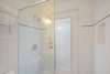 ENCLOSED GLASS WALK IN SHOWER w/OUTDOOR SHOWER ACCESS
