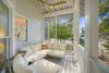 BACK PORCH WITH CUSHIONED LOUNGE SEATING BACK PORCH WITH CUSHIONED LOUNGE SEATING