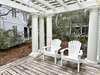 PRIVATE PORCH W/ADIRONDACK SEATING FOR TWO