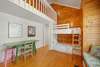 BUNK ROOM WITH ADDITIONAL SEATING AREA