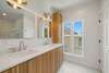 RENOVATED LUXURY MASTER BATH, DUAL VANITIES
