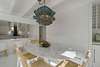 MARBLE TULIP TABLE DINING, SEATS 6-8