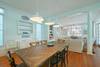ADJACENT DINING AREA W/LARGE FARMHOUSE TABLE, SEATS 6-8 ADJACENT DINING AREA W/LARGE FARMHOUSE TABLE, SEATS 6-8