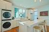 ADJACNET BREAKFAST BAR SEATS THREE; NEW STACKABLE WASHER/DRYER ADJACNET BREAKFAST BAR SEATS THREE; NEW STACKABLE WASHER/DRYER