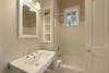 ENSUITE BATH, SINGLE VANITY, TUB/SHOWER COMBO