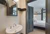 ENSUITE QUEEN BATH WITH SINGLE VANITY & TUB/SHOWER COMBO