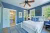 UPSTAIRS - SECOND BEDROOM, QUEEN W/ENSUITE BATH