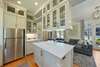 KITCHEN WITH MARBLE COUNTERTOPS & ALL STAINLESS STEEL APPLIANCES