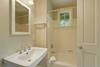QUEEN ENSUITE BATH; SINGLE VANITY, TUB & SHOWER COMBO QUEEN ENSUITE BATH; SINGLE VANITY, TUB & SHOWER COMBO