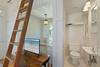 SHIPS LADDER TO DOUBLE IN SLEEPING LOFT, BATHROOM TO RIGHT SHIPS LADDER TO DOUBLE IN SLEEPING LOFT, BATHROOM TO RIGHT