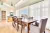 ADJACENT DINING AREA COMFORTABLY SEATS 8 ADJACENT DINING AREA COMFORTABLY SEATS 8