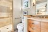 KING ENSUITE BATH W/SINGLE VANITY & GLASS SHOWER KING ENSUITE BATH W/SINGLE VANITY & GLASS SHOWER