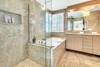 LUXURY ENSUITE BATH; SHOWER, SOAKER TUB LUXURY ENSUITE BATH; SHOWER, SOAKER TUB