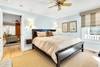 FIRST BEDROOM, KING W/ENSUITE PRIVATE BATH DOWN FIRST BEDROOM, KING W/ENSUITE PRIVATE BATH DOWN