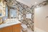 ENSUITE BATHROOM WITH HEATED FLOORS & WALK-IN RAIN SHOWER ENSUITE BATHROOM WITH HEATED FLOORS & WALK-IN RAIN SHOWER