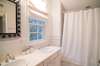 ENSUITE, FULL BATH W TUB SHOWER COMBO AND DOUBLE VANITIES