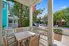 ADJACENT OUTDOOR DINING FOR THREE ON FRONT PORCH ADJACENT OUTDOOR DINING FOR THREE ON FRONT PORCH