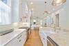 CUSTOM BUILT CABINETS THROUGHOUT, WHITE FARMHOUSE SINK CUSTOM BUILT CABINETS THROUGHOUT, WHITE FARMHOUSE SINK