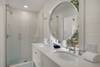 GUEST HOUSE - FULL BATH WITH SHOWER AND DUAL VANITIES GUEST HOUSE - FULL BATH WITH SHOWER AND DUAL VANITIES
