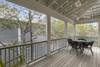 EXPANSIVE SCREENED PORCH BALCONY WITH OUTDOOR DINING FOR FOUR EXPANSIVE SCREENED PORCH BALCONY WITH OUTDOOR DINING FOR FOUR