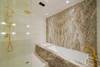 SOAKER TUB & GLASS ENCLOSED WALK IN RAIN SHOWER SOAKER TUB & GLASS ENCLOSED WALK IN RAIN SHOWER