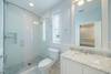 RENOVATED BATH; SINGLE MARBLE VANITY, & GLASS ENCLOSED WALK IN S RENOVATED BATH; SINGLE MARBLE VANITY, & GLASS ENCLOSED WALK IN S