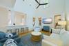 LARGE SOFA, 3 CLUB CHAIRS, AND LARGE FLAT SCREEN TV W/SONOS LARGE SOFA, 3 CLUB CHAIRS, AND LARGE FLAT SCREEN TV W/SONOS