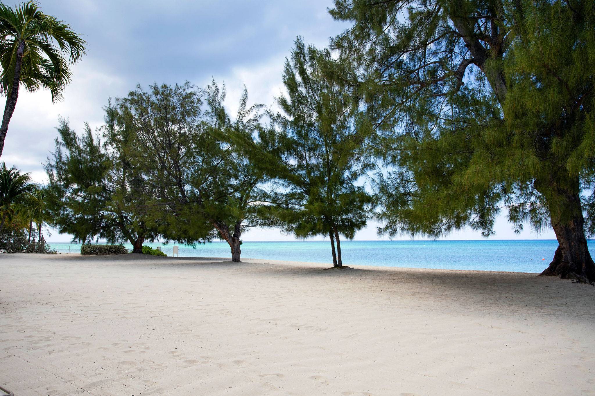 Beach view from patio