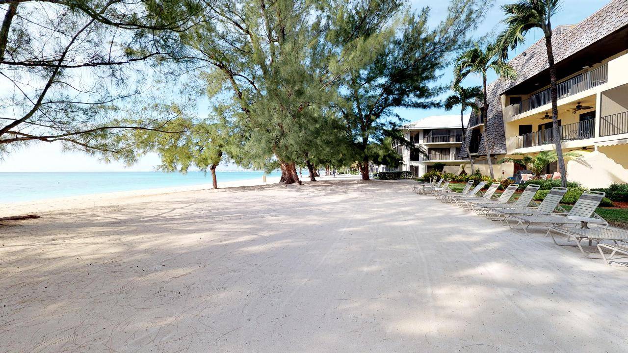 View of property & beach