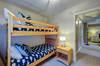 Bunk bedroom connected to king bedroom