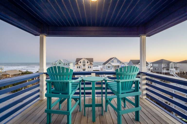 Ocean Front Covered Deck