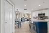 Kitchen, Dining, Living Areas