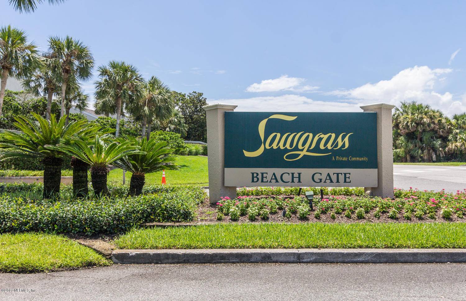 Sawgrass Beach Gate