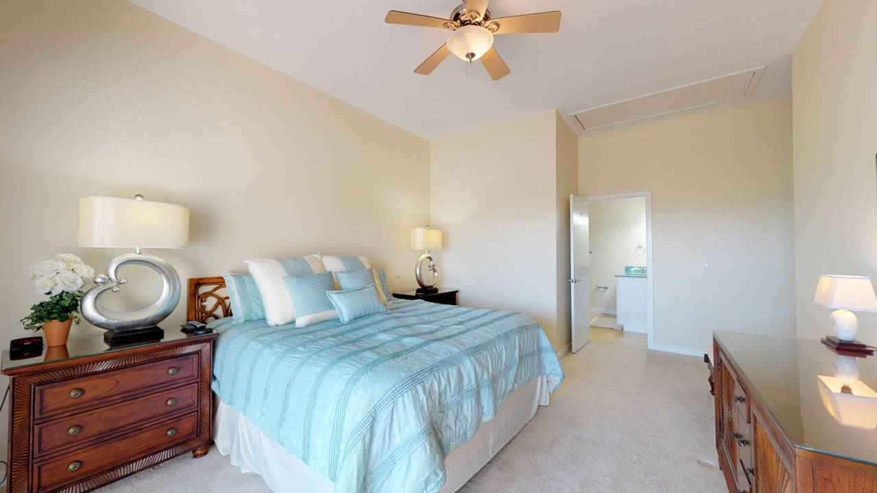 Primary Bedroom with King Size Bed