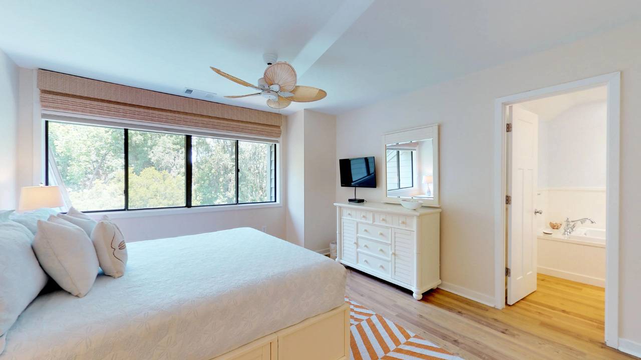 Primary Suite with Flat Screen TV