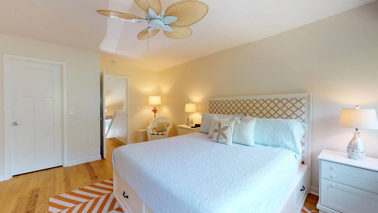 Primary Bedroom with King Size Bed