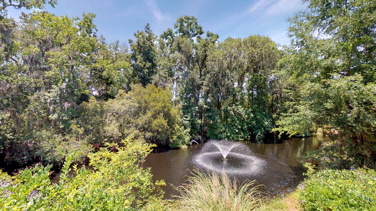 Lagoon View from Private Deck