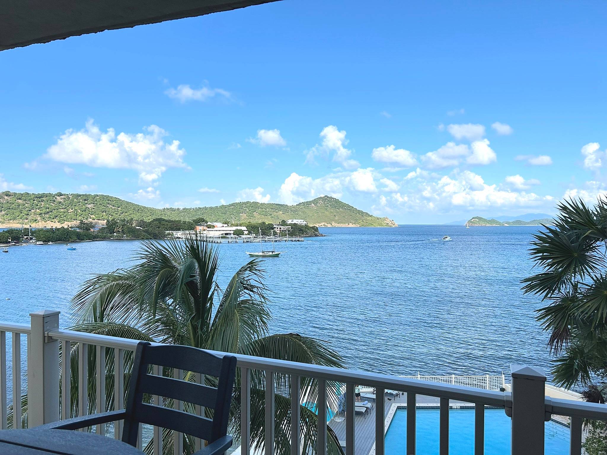View from C6 patio