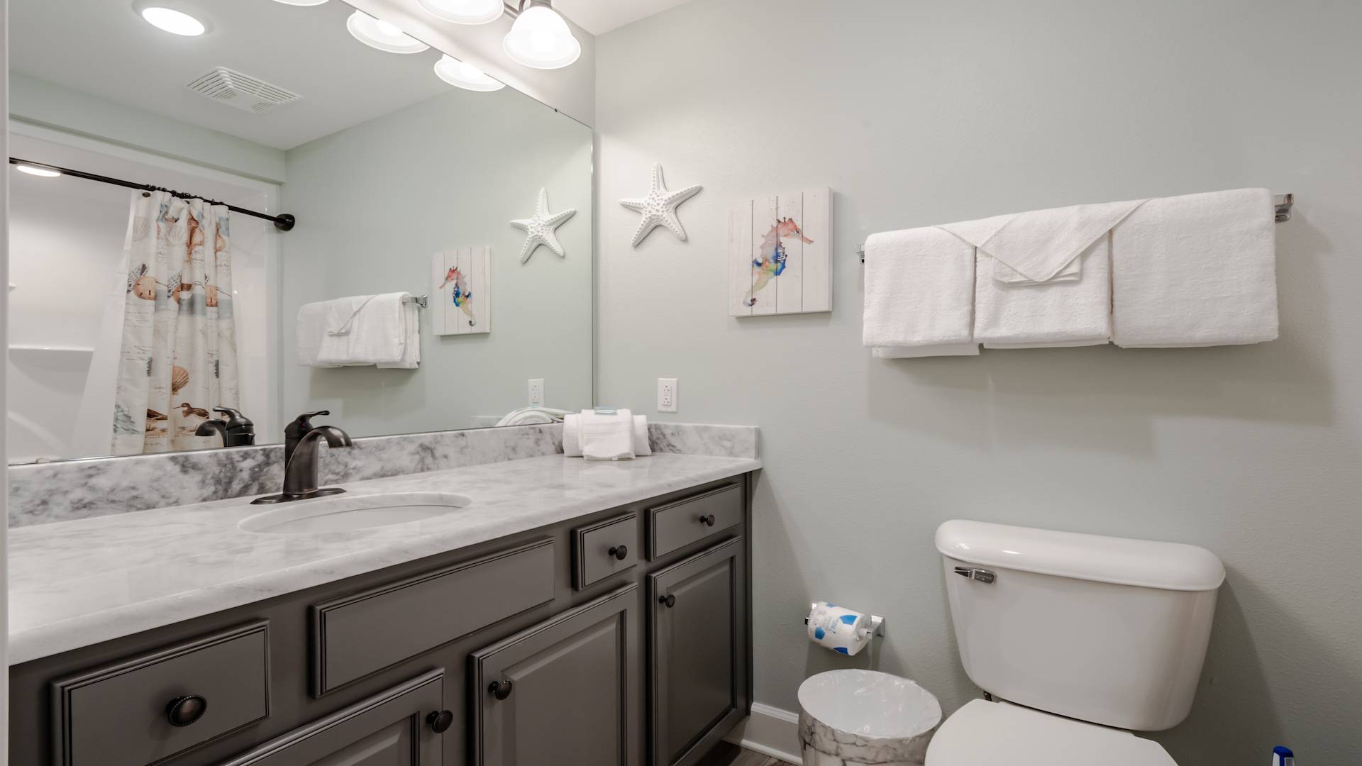 Phoenix Orange Beach 704 Guest bath off the 3rd bedroom